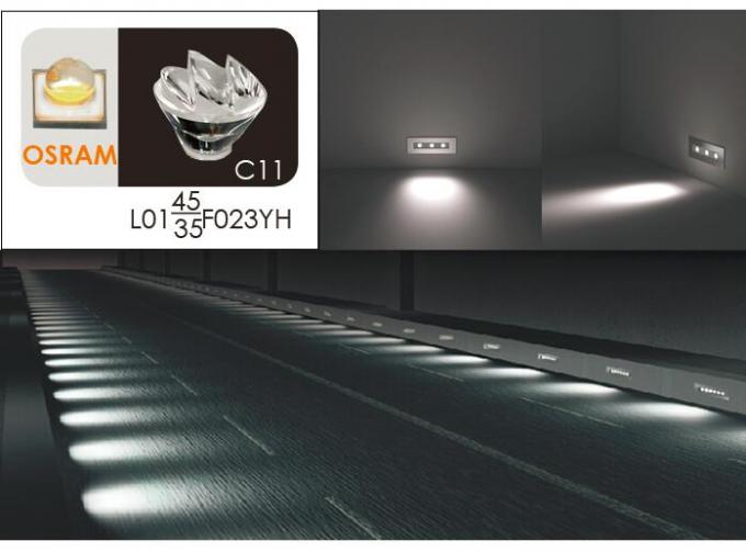 6 * 2W-In een nis gezet Decoratief zet Lineair Staplicht, van LEIDENE Goedgekeurd op Ce Tredelichten/RoHs 4